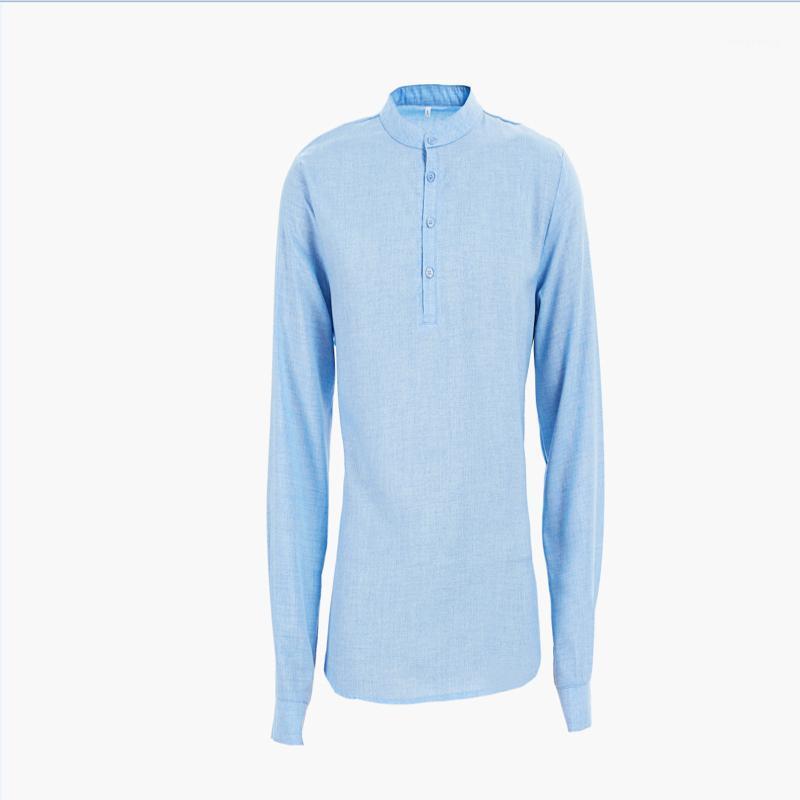 Top Quality Men' Cool Thin Breathable Shirt Casual Fashion Solid Color Stand Collar Shirts Long Sleeve Slim Fit, Black
Top Quality Men' Cool Thin Breathable Shirt Casual Fashion Solid Color Stand Collar Shirts Long Sleeve Slim Fit, Black
