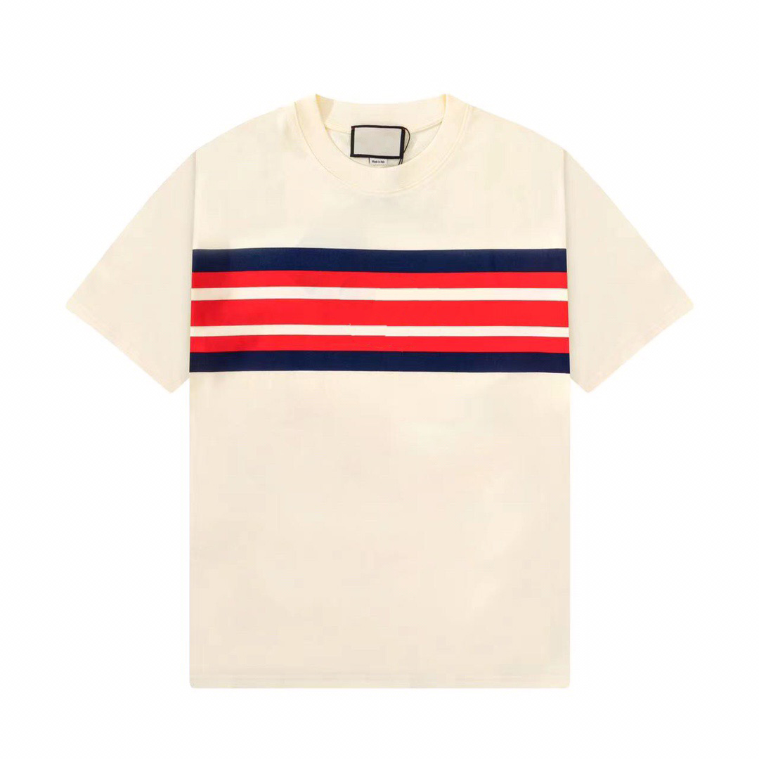 2022 Men's Plus Tees & Polos summer cotton T-shirt round neck printed pocket short sleeve oversized us eu size nj2h