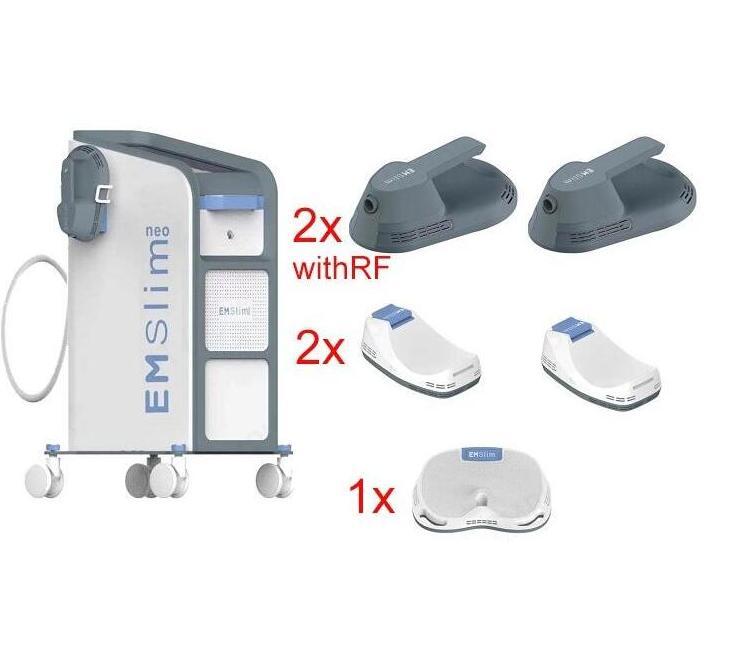 Directly effect 2021newest EmS Sculpting RF body sculpt building Muscle weight loss with 4 handles shape slimming muscles built beauty machine