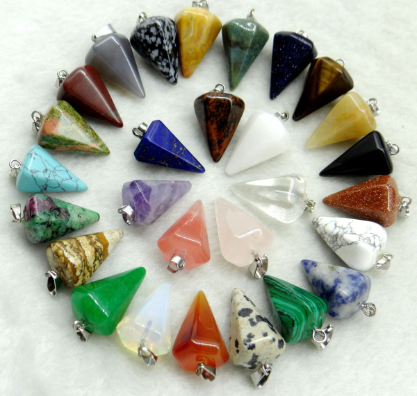 wholesale Natural stone Quartz Crystal Turquoises Opal tiger eye beads pendant Pendulum for diy Jewelry making Necklaces 12pcs 220813
wholesale Natural stone Quartz Crystal Turquoises Opal tiger eye beads pendant Pendulum for diy Jewelry making Necklaces 12pcs 220813