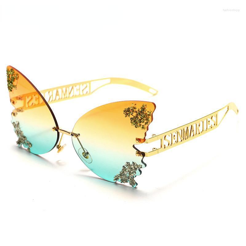 Sunglasses Large Frame Butterfly For Female Metal Legs Fashion Personality Multicolor Glasses Shattered Powder SunglassesSunglasses
Sunglasses Large Frame Butterfly For Female Metal Legs Fashion Personality Multicolor Glasses Shattered Powder SunglassesSunglasses