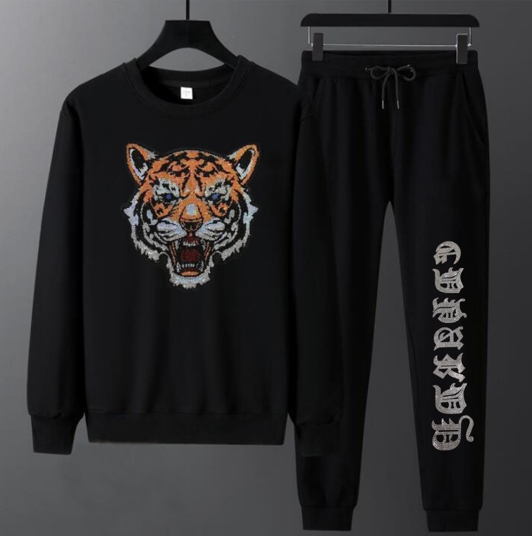 2022 cool man's tracksuit long sleeve hoodies and soft pants classic design, As shown
2022 cool man's tracksuit long sleeve hoodies and soft pants classic design, As shown