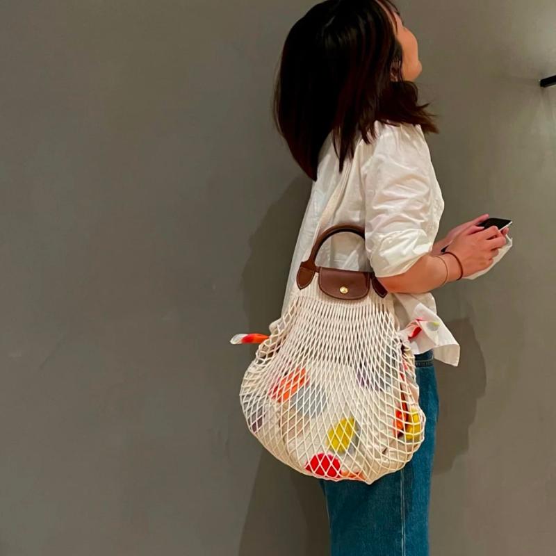 Evening Bags Cotton Mesh Net String Shopping HandBag Reusable Foldable Fishnet Woven Tote Fruit Environmental Home SuppliesEvening, White
Evening Bags Cotton Mesh Net String Shopping HandBag Reusable Foldable Fishnet Woven Tote Fruit Environmental Home SuppliesEvening, White