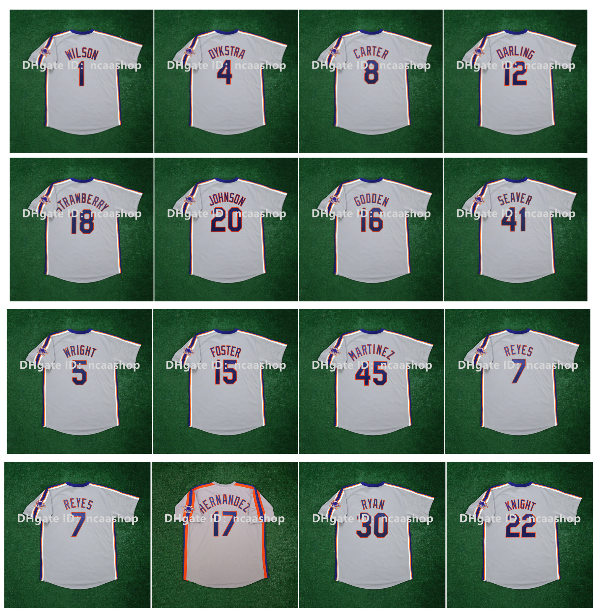 Vintage 1986 Baseball Jersey 25th Patch Mookie Wilson Dykstra Keith Hernandez Gary Carter Darryl Strawberry Tom Seaver Wright Grey, As pic
Vintage 1986 Baseball Jersey 25th Patch Mookie Wilson Dykstra Keith Hernandez Gary Carter Darryl Strawberry Tom Seaver Wright Grey, As pic