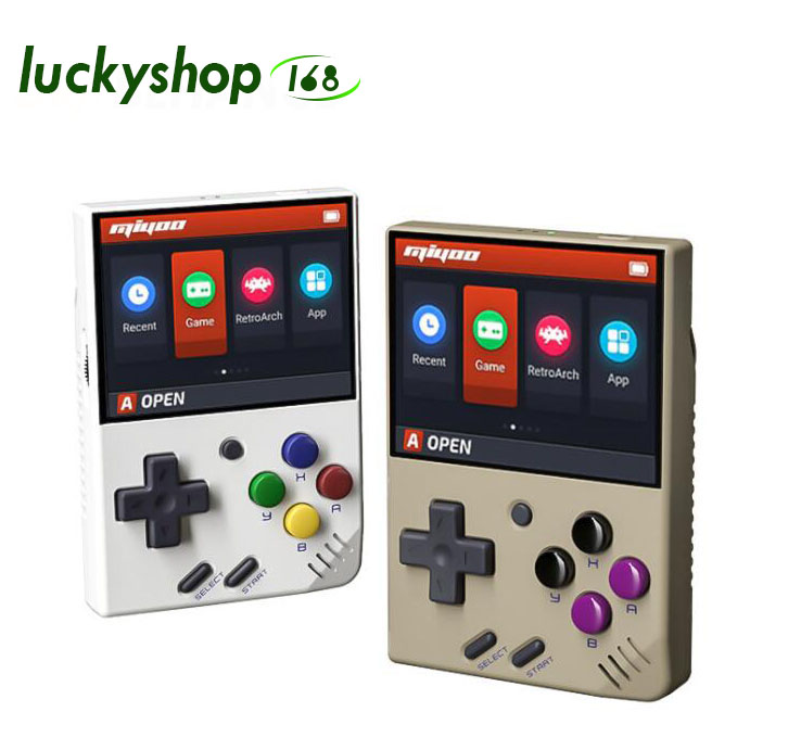 MIYOO MINI Retro Video Game Console 2500 Games Portable Consoles Arch Linux System Pocket Handheld Game Player Gift