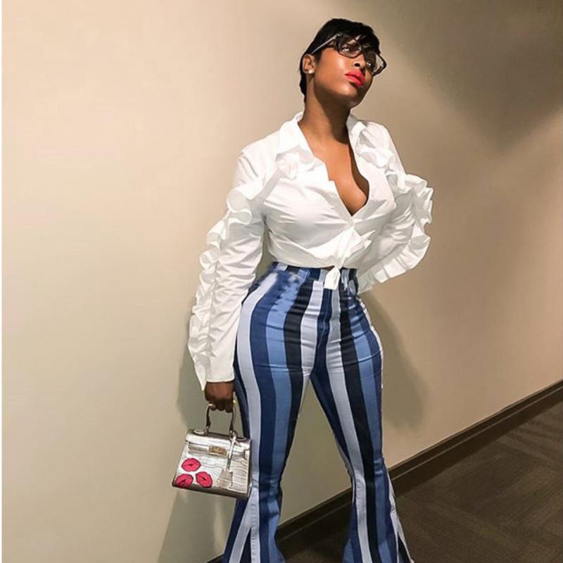 Women' Blouses & Shirts White Blouse Collared Aesthetic Shirt Ruffle Sleeves Africa Fashion Tops Summer For WomenWomen
Women' Blouses & Shirts White Blouse Collared Aesthetic Shirt Ruffle Sleeves Africa Fashion Tops Summer For WomenWomen