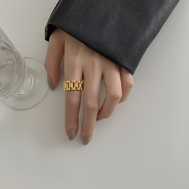 Flashbuy Thick Chunky Chain Ring Twisted Link Gold Color Stainless Steel Stylish Rings Women Hip Hop Fashion Jewelry Bague 220716
Flashbuy Thick Chunky Chain Ring Twisted Link Gold Color Stainless Steel Stylish Rings Women Hip Hop Fashion Jewelry Bague 220716