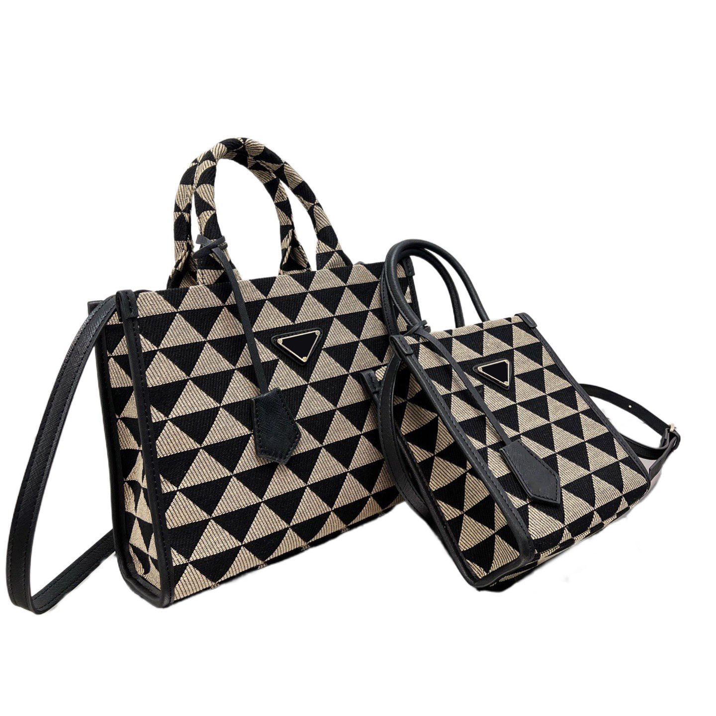 Triangle Shopping Bags Designer Fashion Phone Shoulder Bag Crossbody Women Tote Stripes Luxury Handbag Canvas with High Quality Prad, Aspic-17cm
Triangle Shopping Bags Designer Fashion Phone Shoulder Bag Crossbody Women Tote Stripes Luxury Handbag Canvas with High Quality Prad, Aspic-17cm