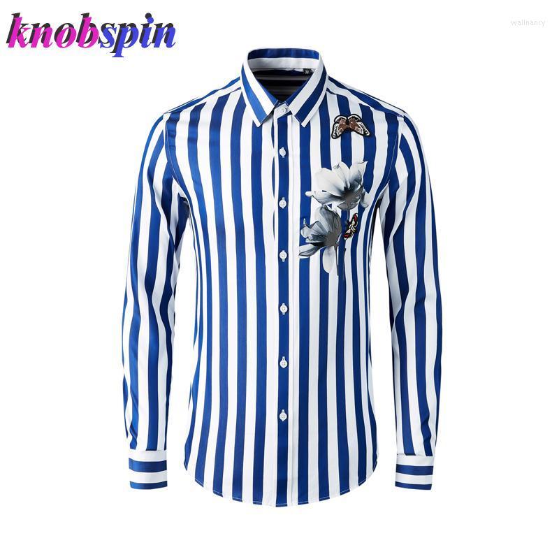 Men's Dress Shirts Classic Striped Print Shirt Men Long Sleeve Elegant Embroidery Chemise Homme Casual Slim Business Male Cotton Silk M-4XLM, Black
Men's Dress Shirts Classic Striped Print Shirt Men Long Sleeve Elegant Embroidery Chemise Homme Casual Slim Business Male Cotton Silk M-4XLM, Black