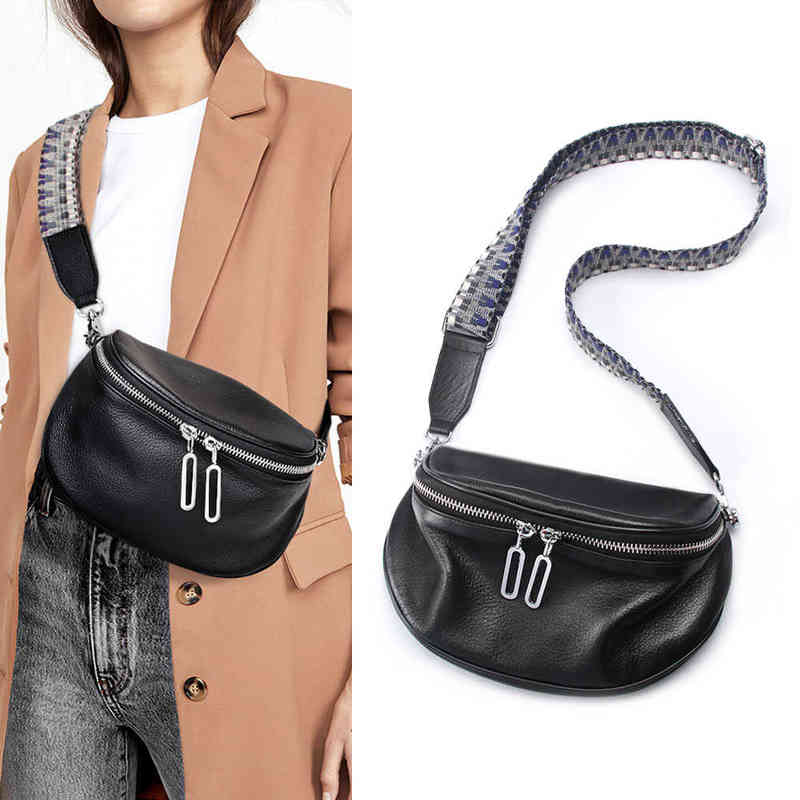 Leather Big Capacity Soft Waist Bag Woman Adjustable Strap Zipper Fanny Pack Casual Versatile Chest Crossbody Bag 220608, Black
Leather Big Capacity Soft Waist Bag Woman Adjustable Strap Zipper Fanny Pack Casual Versatile Chest Crossbody Bag 220608, Black