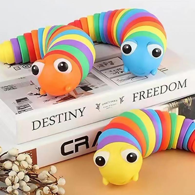 Fidget Slug Toy Slug Joints Curled Up Kids Sensory Relieve Stress Funny Anti-stress Children Slug Gifts Party Supplies 0322
Fidget Slug Toy Slug Joints Curled Up Kids Sensory Relieve Stress Funny Anti-stress Children Slug Gifts Party Supplies 0322