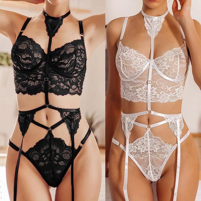 Bras Sets Women Sexy Babydoll Lace See Through Bra Bralette Thongs Garters Nightwear Suits Femme Sexi Lingerie Underwear 3XL, White
Bras Sets Women Sexy Babydoll Lace See Through Bra Bralette Thongs Garters Nightwear Suits Femme Sexi Lingerie Underwear 3XL, White