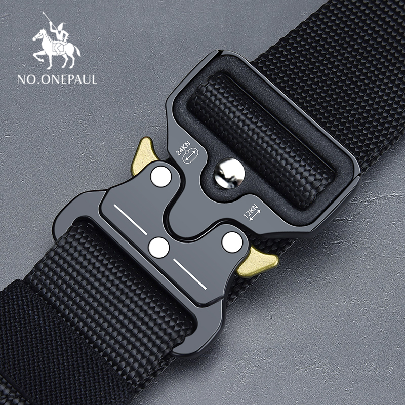 Nylon Tactical belt Military high quality men's training metal multifunctional buckle outdoor Battle sports Alloy 220411, Black
Nylon Tactical belt Military high quality men's training metal multifunctional buckle outdoor Battle sports Alloy 220411, Black