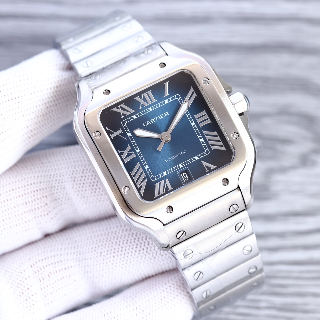 Cartier Square Mens Watches 39.8mm Stainless Steel Mechanical Watches Case and Bracelet Fashion Luxury Watch Male Wristwatches Montre De Luxe watche factory gift, 13
Cartier Square Mens Watches 39.8mm Stainless Steel Mechanical Watches Case and Bracelet Fashion Luxury Watch Male Wristwatches Montre De Luxe watche factory gift, 13