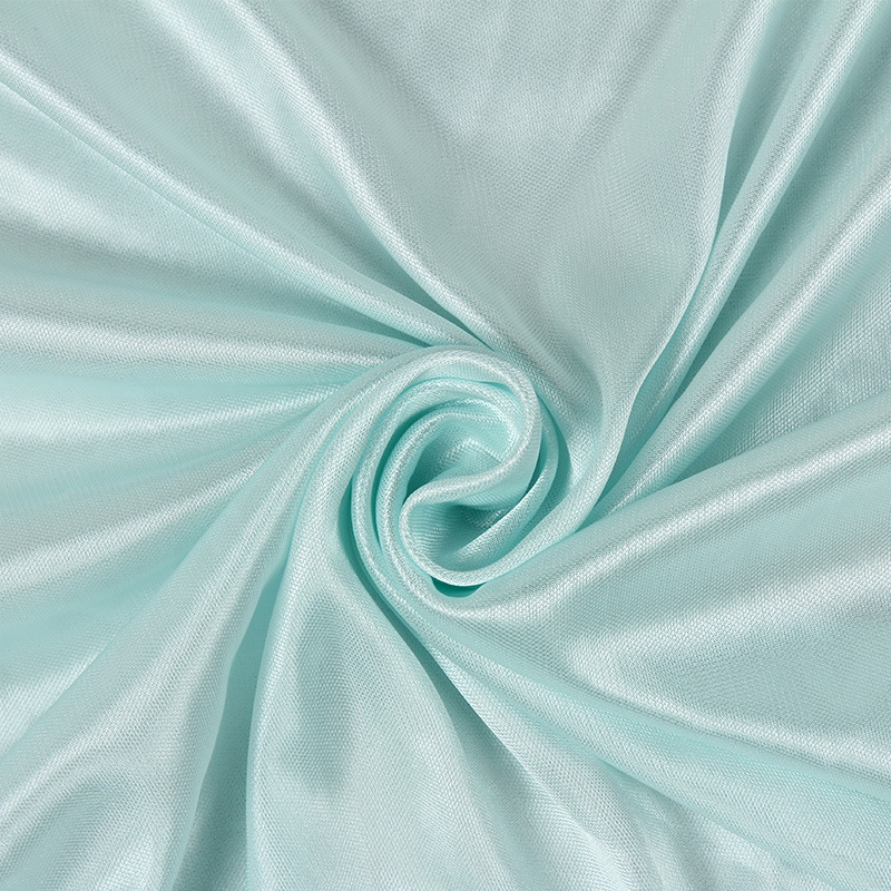 Solid Color Satin Fabric Curtain - Perfect for Wedding Decorations & Performance Costumes (Width 150CM)