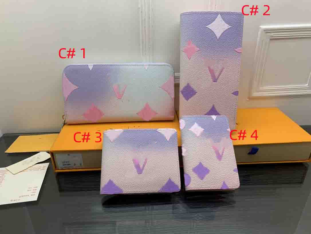 In the Spring Zippy Wallet Purse Monograms Empreinte City Zipper Gradient Color Sunrise Pastel Purses Women Classic Flower Card Holder Coin, C# 1
In the Spring Zippy Wallet Purse Monograms Empreinte City Zipper Gradient Color Sunrise Pastel Purses Women Classic Flower Card Holder Coin, C# 1