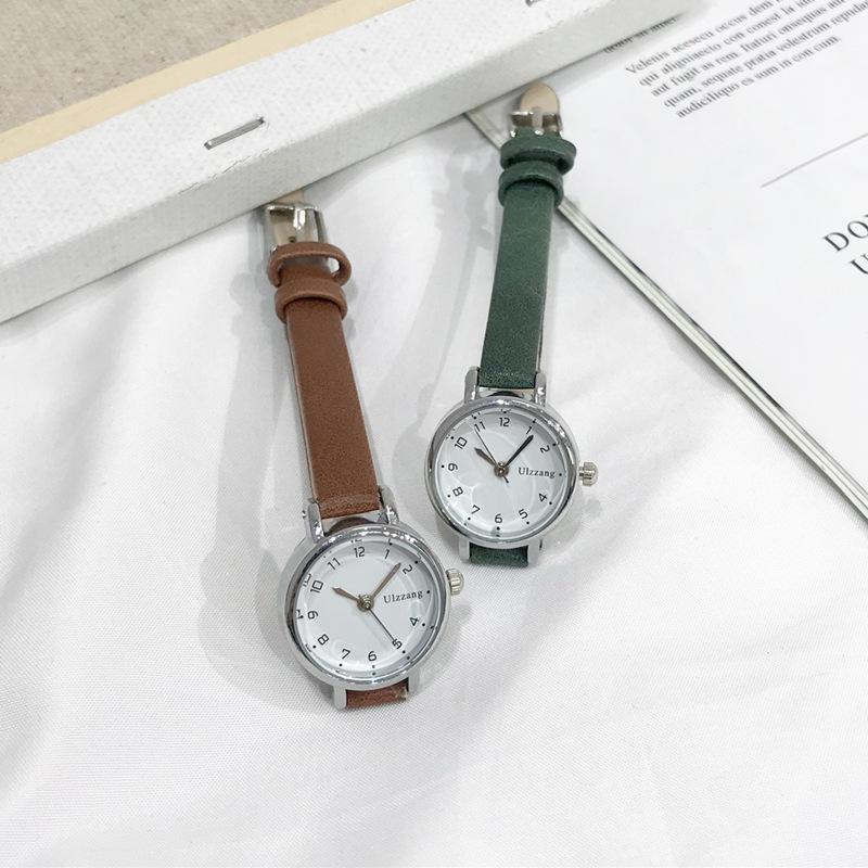 Wristwatches Elegant Women Small Watches Ulzzang Fashion Brand Thin Strap Ladies Simple Style Wild Female Clock Leather Band, Brown
Wristwatches Elegant Women Small Watches Ulzzang Fashion Brand Thin Strap Ladies Simple Style Wild Female Clock Leather Band, Brown