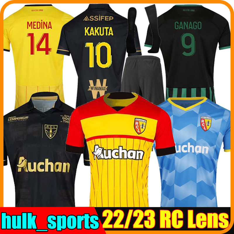 22/23 RC Lens Soccer Jerseys Sainte Barbe special sponsor version KAKUTA GANAGO SOTOCA FOFANA BANZA 2022 2023 Football Shirts Kits sock Full sets maillots de foot, 22-23 home
22/23 RC Lens Soccer Jerseys Sainte Barbe special sponsor version KAKUTA GANAGO SOTOCA FOFANA BANZA 2022 2023 Football Shirts Kits sock Full sets maillots de foot, 22-23 home