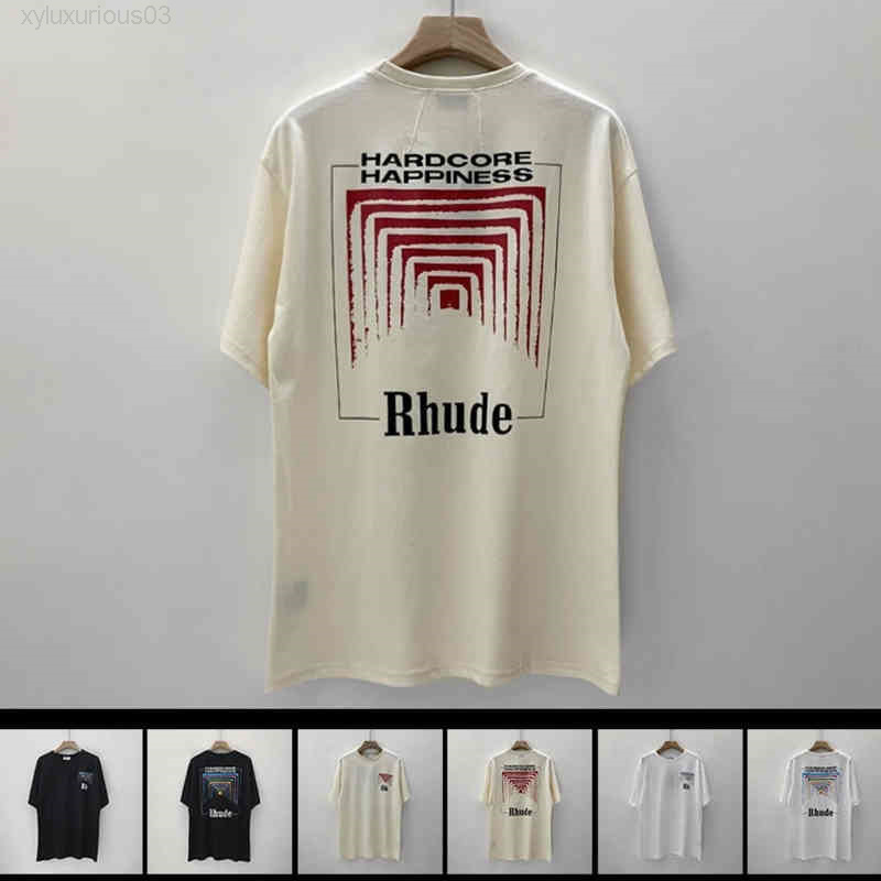 Designer Fashion Rhudes t Shirt Summer Neck Short Limited Round Leisure Street T-shirt, White
Designer Fashion Rhudes t Shirt Summer Neck Short Limited Round Leisure Street T-shirt, White