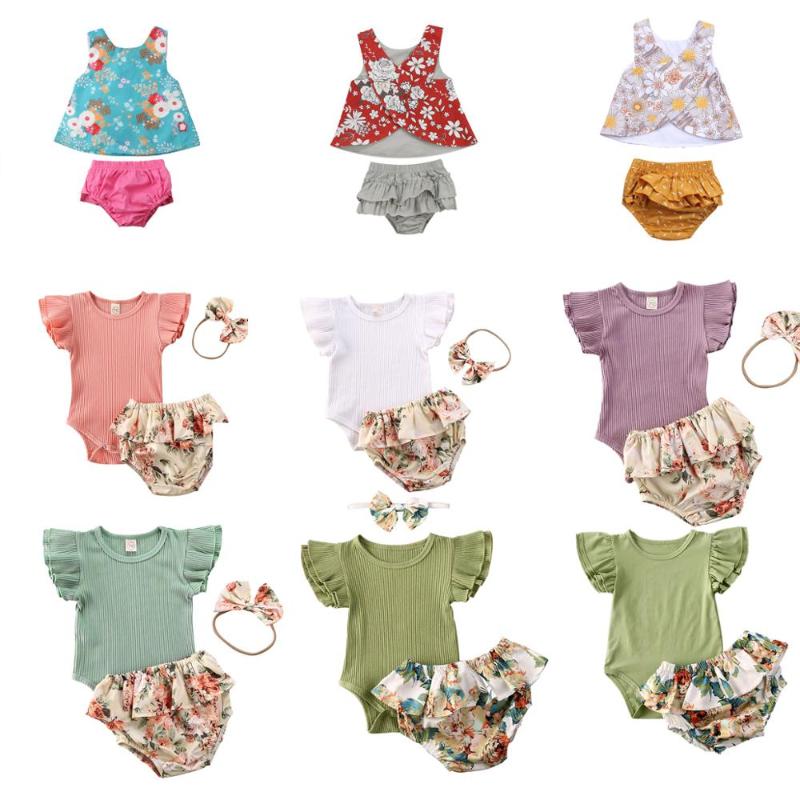 Clothing Sets Summer Baby Girl Floral Clothes Cute Infant Outfit Vest Top T-shirt Tutu Shorts Pants SetClothing
Clothing Sets Summer Baby Girl Floral Clothes Cute Infant Outfit Vest Top T-shirt Tutu Shorts Pants SetClothing