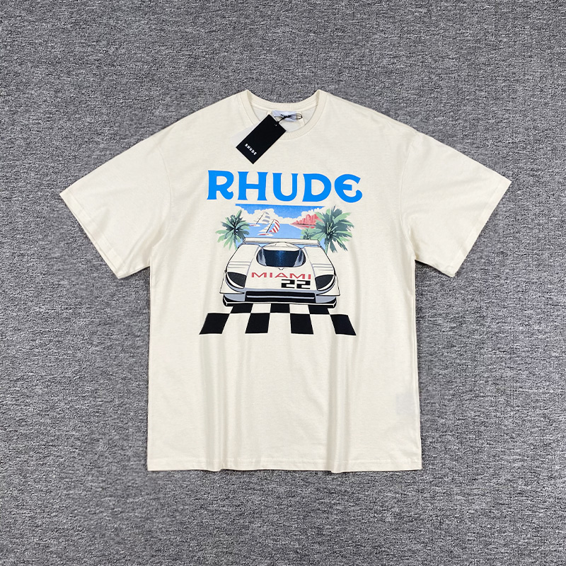 Beige T shirt Men Women High Quality Race Printed Tee Oversized Tops Short Sleeve Real Pics 22FW
Beige T shirt Men Women High Quality Race Printed Tee Oversized Tops Short Sleeve Real Pics 22FW