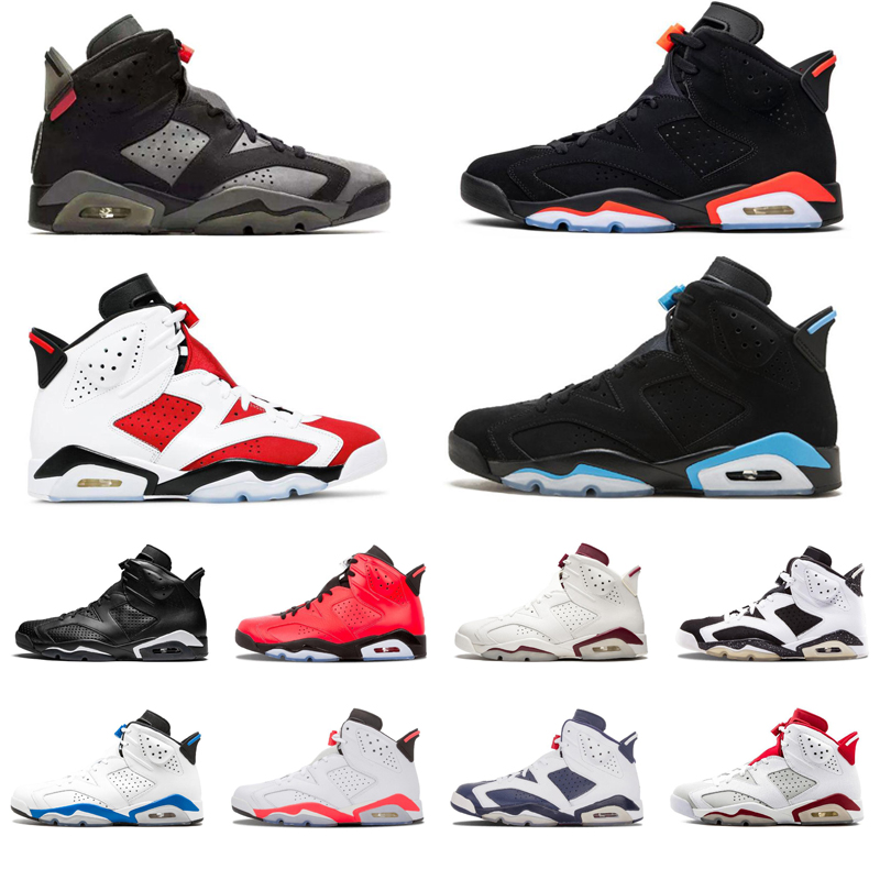 Men Basketball Shoes 6s Carmine UNC black Infrared Tinker Sport Blue MAROON 6 Mens Trainers outdoor Sports Sneakers
Men Basketball Shoes 6s Carmine UNC black Infrared Tinker Sport Blue MAROON 6 Mens Trainers outdoor Sports Sneakers