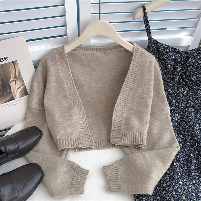 Women's Knits & Tees Ladies Autumn Winter Cardigans Harajuku Leisure V Neck Short Korean Fashion Women Sweaters All Match Slim Sweet Loose R, Black
Women's Knits & Tees Ladies Autumn Winter Cardigans Harajuku Leisure V Neck Short Korean Fashion Women Sweaters All Match Slim Sweet Loose R, Black