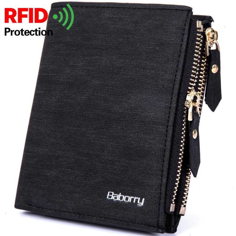 Vintage Men Wallet Rfid Theft Protect Coin Bag Zipper Purse For With Zippers Magic Short Mens Purses, Black
Vintage Men Wallet Rfid Theft Protect Coin Bag Zipper Purse For With Zippers Magic Short Mens Purses, Black