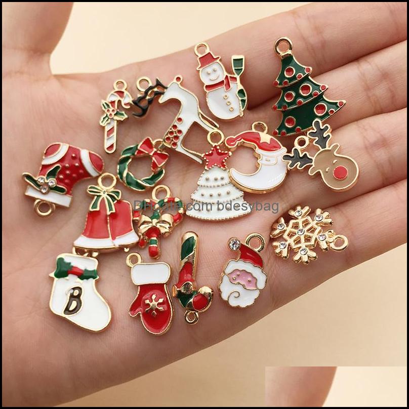 Charms Jewelry Findings Components 100Pcs Aand Year Fashion Metal Alloy Charm Decor Set Xmas Pendant Drop Ornaments Hanging Dhn1X 
Charms Jewelry Findings Components 100Pcs Aand Year Fashion Metal Alloy Charm Decor Set Xmas Pendant Drop Ornaments Hanging Dhn1X