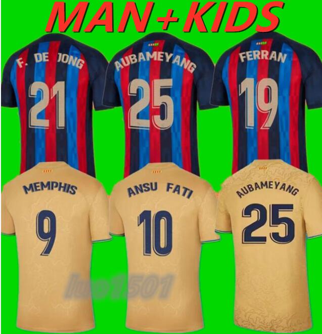 22/23 ANSU FATI FERRAN ADAMA SERGIO Soccer Jersey 2022 O. DEMBELE F.DE JONG DEST PEDRI MEMPHIS DEST GAVI barcelona maillots football shirt kids kit, Home ucl patch
22/23 ANSU FATI FERRAN ADAMA SERGIO Soccer Jersey 2022 O. DEMBELE F.DE JONG DEST PEDRI MEMPHIS DEST GAVI barcelona maillots football shirt kids kit, Home ucl patch