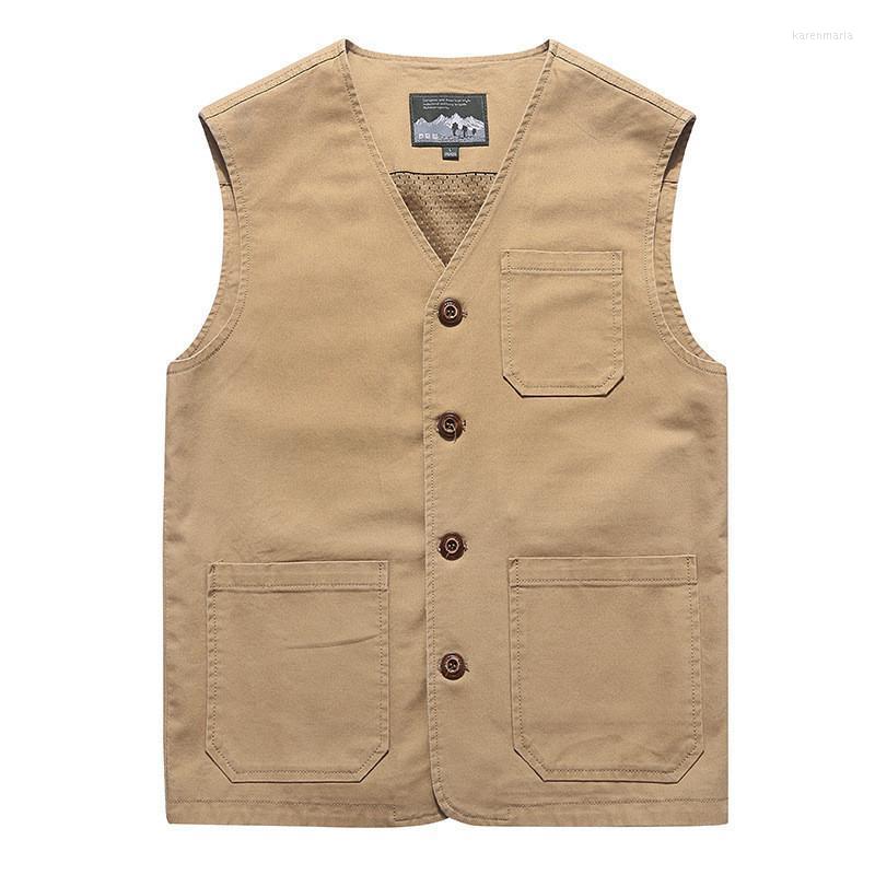 Men's Vests Outdoor Cargo Hiking Hunting Fishing Waistcoat With Multi Pockets Workwear Sleeveless Jacket Largo Size -8XL Kare22, Beige
Men's Vests Outdoor Cargo Hiking Hunting Fishing Waistcoat With Multi Pockets Workwear Sleeveless Jacket Largo Size -8XL Kare22, Beige