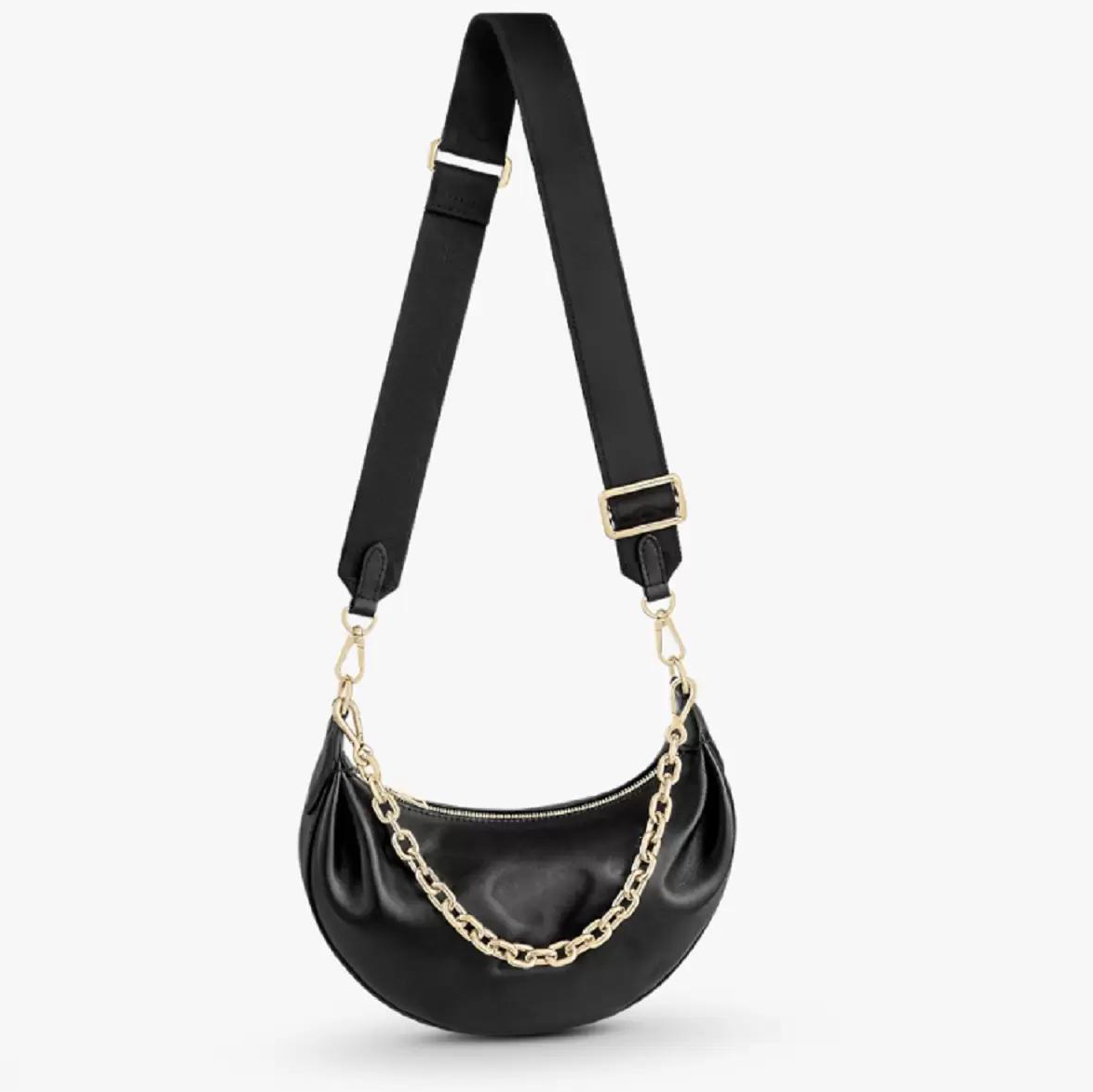 2022 high designer shoulder bag women over the moon chain hobo real leather black purse letter nylon strap crossbody wearing clutch super hot 59799 all match 5 colors, Don't choose this option separately
2022 high designer shoulder bag women over the moon chain hobo real leather black purse letter nylon strap crossbody wearing clutch super hot 59799 all match 5 colors, Don't choose this option separately