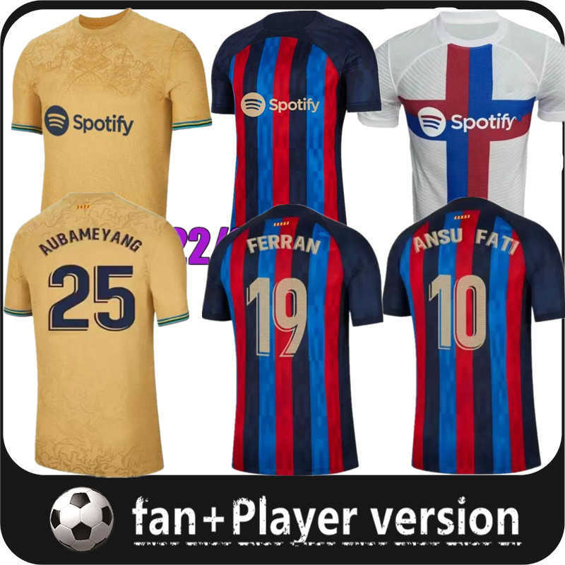 22 23 PEDRI GAVI soccer jersey FC FERRAN camiseta de futbol AUBA 2021 2022 2023 ANSU FATI JONG MEMPHIS LEWANDOWSKI men Player, 22/23 3rd
22 23 PEDRI GAVI soccer jersey FC FERRAN camiseta de futbol AUBA 2021 2022 2023 ANSU FATI JONG MEMPHIS LEWANDOWSKI men Player, 22/23 3rd