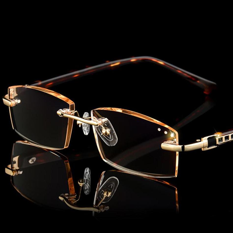 Sunglasses Fashion Luxury Designer Reading Glasses Rimless Diamond Cutting Frame Square Reader Men Women Presbyopia Anti-blue Ligh278w
Sunglasses Fashion Luxury Designer Reading Glasses Rimless Diamond Cutting Frame Square Reader Men Women Presbyopia Anti-blue Ligh278w