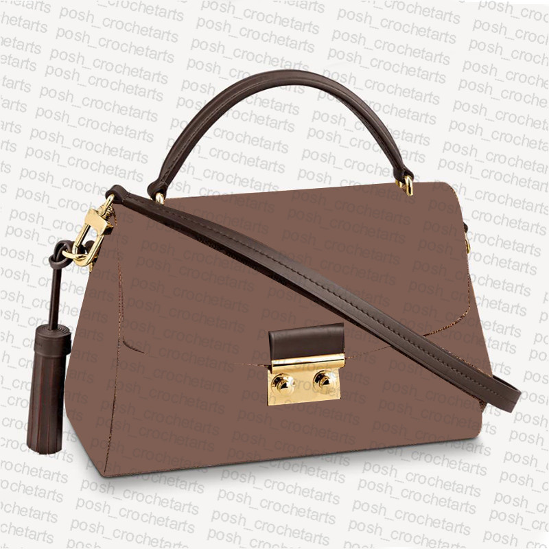 Croisette Shoulder Bags checker Print Genuine Leather Trim Cross Body Two Ways Bag with Tassel, Brown checker
Croisette Shoulder Bags checker Print Genuine Leather Trim Cross Body Two Ways Bag with Tassel, Brown checker