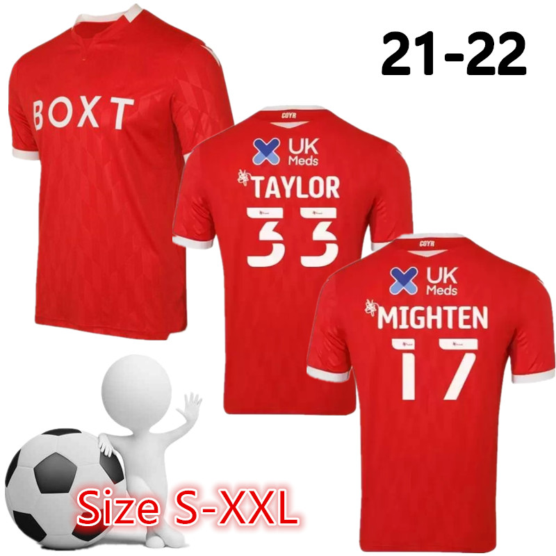 2021 2022 Nottingham Forest Soccer Jersey 7 GRABBAN 33 TAYLOR 22 YATES 25 MURRAY 4 WORRALL 23 LOLLEY 5 RIBEIRO 18 CAFU 30 SAMBA Red Navy Blue Football Shirt Kits Uniform
2021 2022 Nottingham Forest Soccer Jersey 7 GRABBAN 33 TAYLOR 22 YATES 25 MURRAY 4 WORRALL 23 LOLLEY 5 RIBEIRO 18 CAFU 30 SAMBA Red Navy Blue Football Shirt Kits Uniform