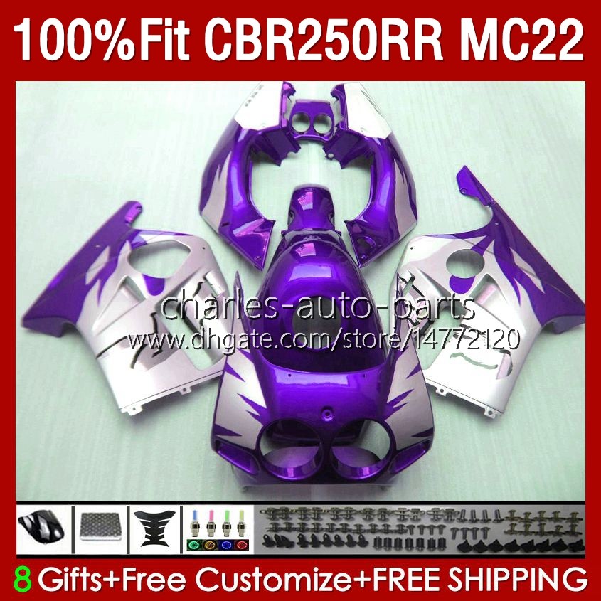 Silver Purple Fairings For HONDA CBR250 CBR 250RR 250 RR CC 250CC 1990 1991 1993 1994 1996 1997 1998 1999 131No.141 CBR250RR MC22 90 91 92 93 94 95 96 97 98 99 Injection Body, No. 16
Silver Purple Fairings For HONDA CBR250 CBR 250RR 250 RR CC 250CC 1990 1991 1993 1994 1996 1997 1998 1999 131No.141 CBR250RR MC22 90 91 92 93 94 95 96 97 98 99 Injection Body, No. 16