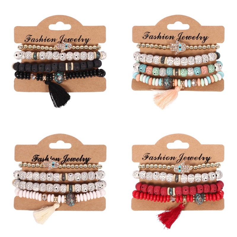 Fashion Multilayer Tassel Beaded Bracelets Boho Charms Bracelet Jewelry for Women Gift 202 D3
Fashion Multilayer Tassel Beaded Bracelets Boho Charms Bracelet Jewelry for Women Gift 202 D3