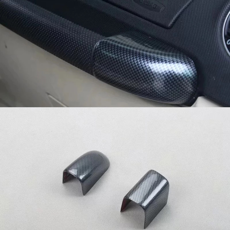 For Volkswagen Beetle 2003-08-2010 2PCS ABS Deputy Drive Car Dashboard Trim Console Panel Molding Cover Interior Modification