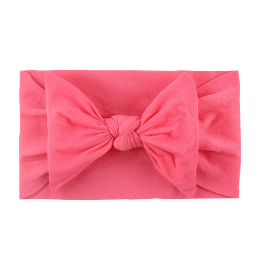 Baby girls Knot Bow Headbands Kids hair band Children Headwear Boutique accessories 28 colors