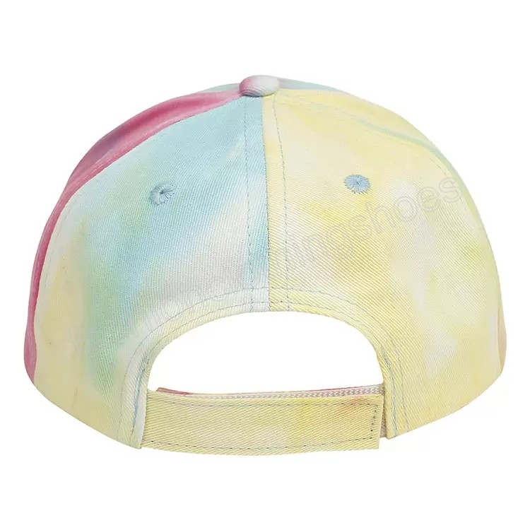 Kids Baseball Caps Baby Summer Adjustable Cap Ins Tie Dye Blank Ball Hats Casual Beach Outdoor Hat Fashion Ponytail Cap