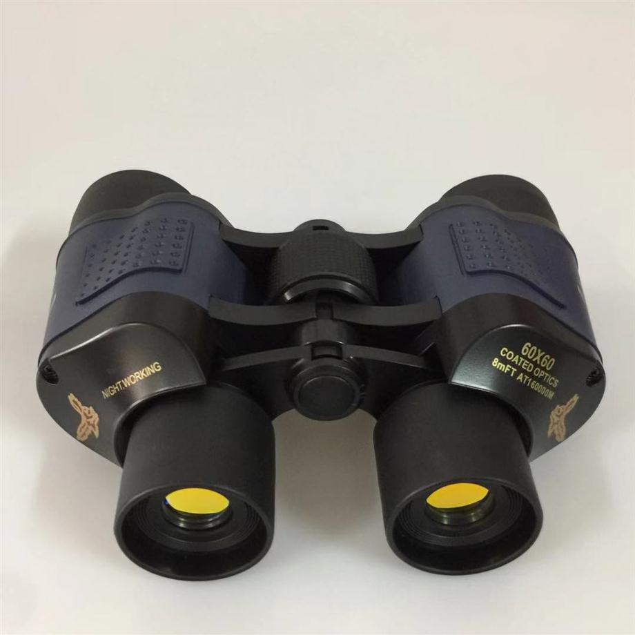 The latest models High magnification 60x60 waterproof telescope high power night vision hunting binoculars red film far mirror wit