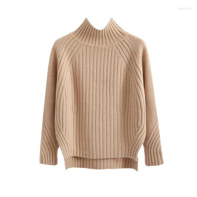 Women's Sweaters Turtleneck Sweater Autumn Winter Pullover Loose Knit Korean Black Long Sleeve Front Short Back Thickened Base Coat, White
Women's Sweaters Turtleneck Sweater Autumn Winter Pullover Loose Knit Korean Black Long Sleeve Front Short Back Thickened Base Coat, White