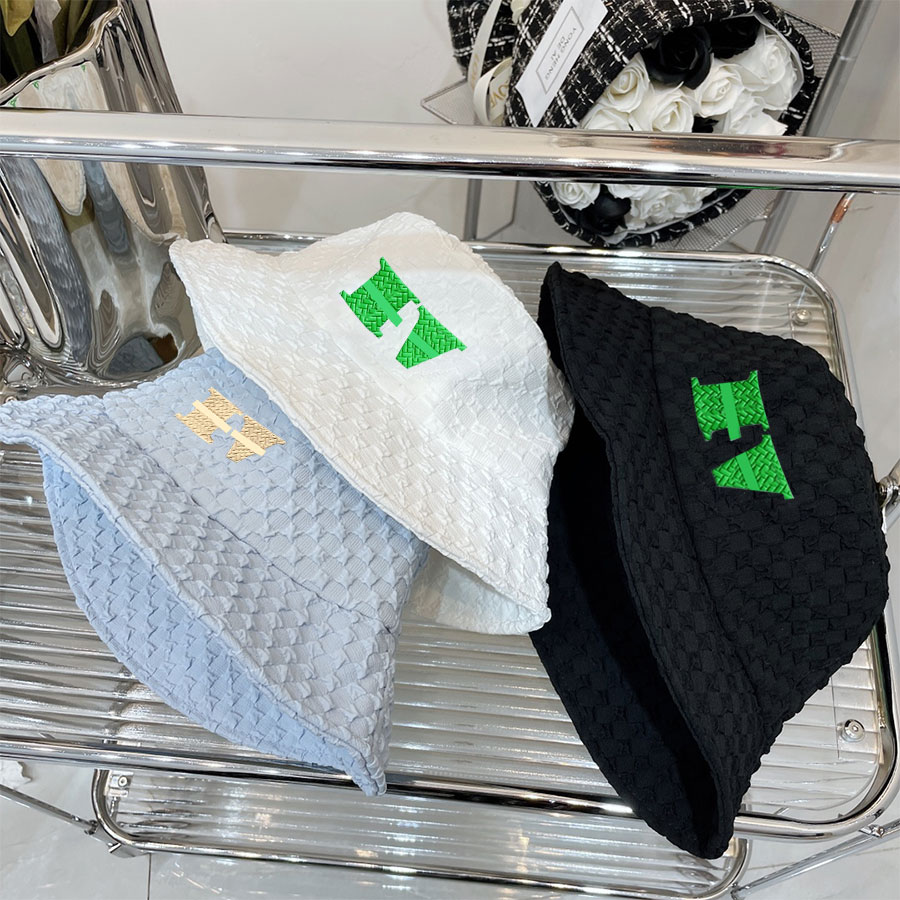 Designer Bucket Hat Fashion Street Hats Letter Checked Design Caps for Man Woman 3 Colors Good Quality