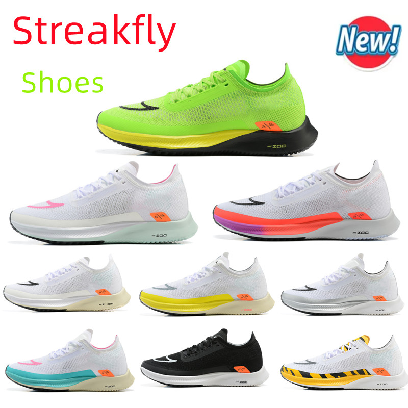 2022 New Release Streakfly Men Women Racer Running Shoes White Flash Crimson White Photon Dust Unisex Sport Trainer Sneakers Size:36-45, Box
2022 New Release Streakfly Men Women Racer Running Shoes White Flash Crimson White Photon Dust Unisex Sport Trainer Sneakers Size:36-45, Box