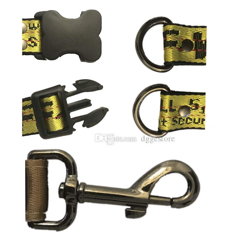 free shipping No Pull Harness Dog Collars Leashes Set Jacquard Letter Pattern Pet Harnesses for Easy Dogs Walking Small Puppy Medium Large Breed Train