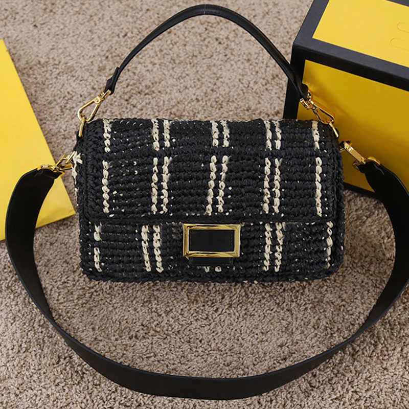 Weave Baguette Crossbody Bag Women Shoulder Messenger Bags Lafite Grass Leather Handle Strap Gold Hardware Fashion Letters High Quality, Just box
Weave Baguette Crossbody Bag Women Shoulder Messenger Bags Lafite Grass Leather Handle Strap Gold Hardware Fashion Letters High Quality, Just box