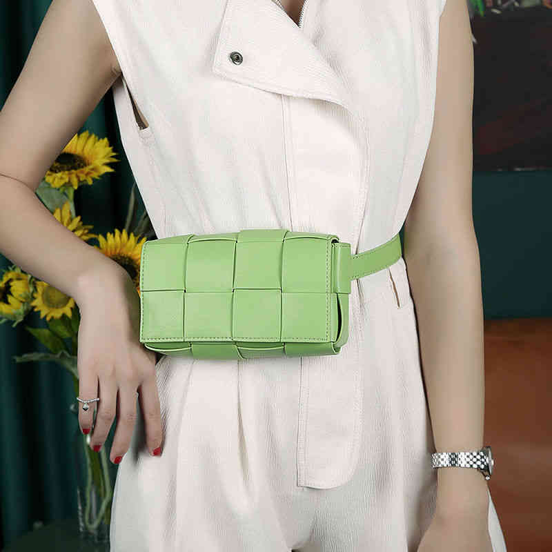 Venetas Handbags BVs Bottegas Leather Woven s Slant Span Women's Waist Chest Texture Fashion Summer Fashionable Single Shoulder Bag H3J2
Venetas Handbags BVs Bottegas Leather Woven s Slant Span Women's Waist Chest Texture Fashion Summer Fashionable Single Shoulder Bag H3J2