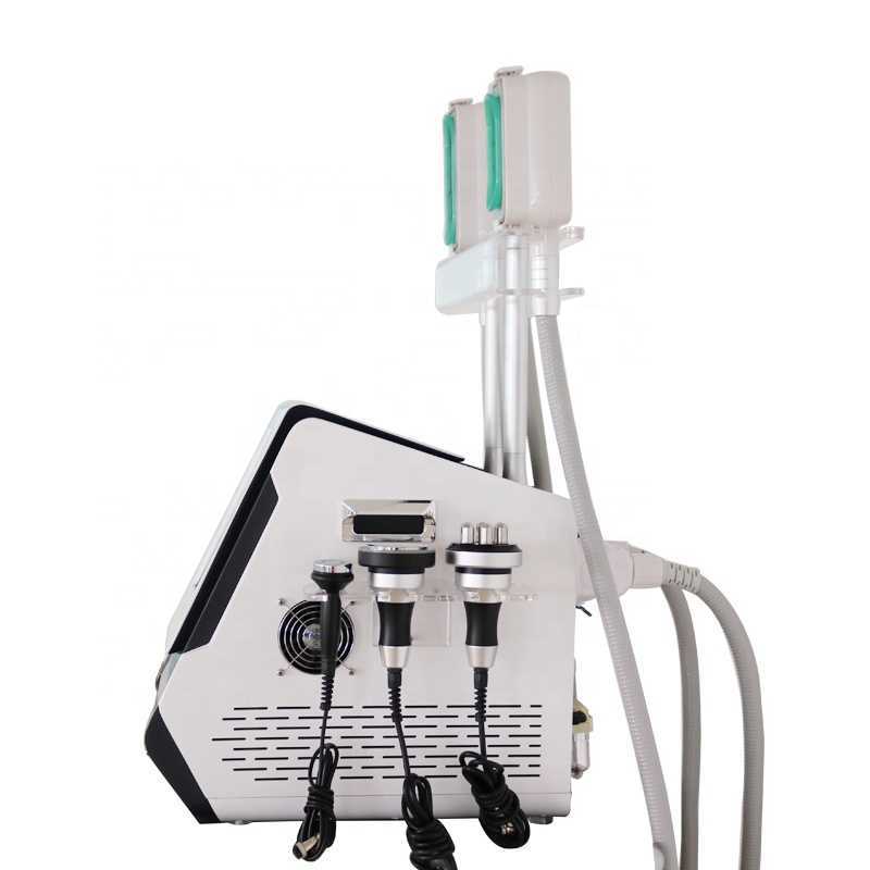 Portable 360 Cryolipolysis Fat Freezing Slimming Machine Double chin Removal RF 40K Ultrasound Cavitation Cryo Lipolaser