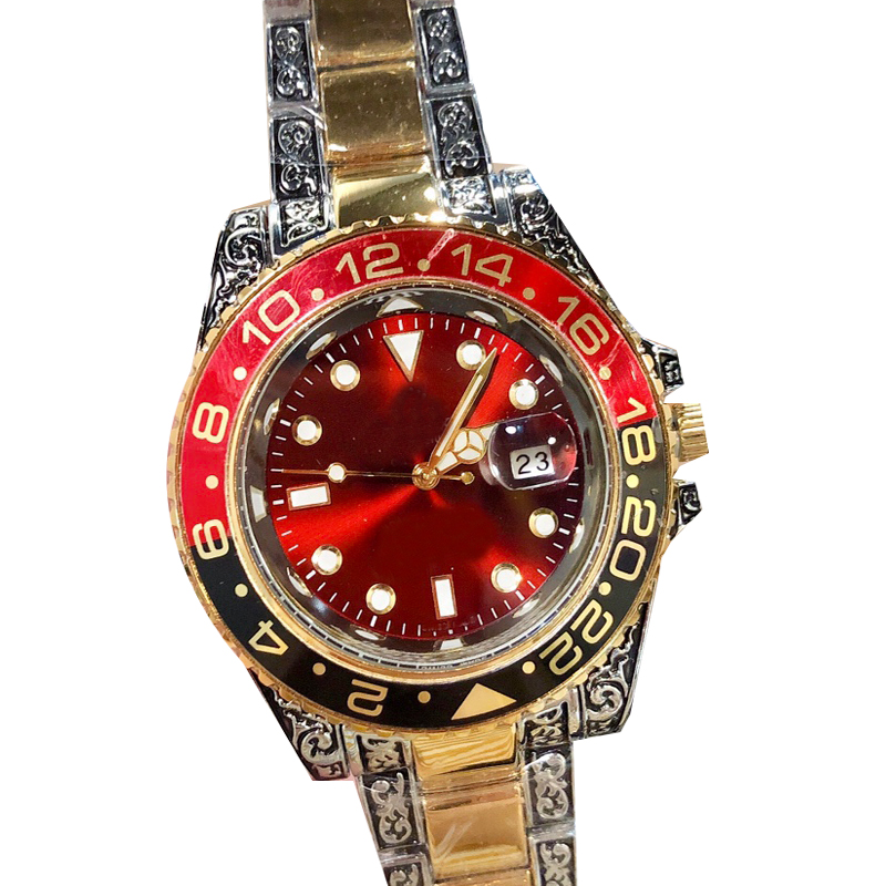 High quality men's automatic mechanical ceramic watch, stainless steel 42mm, accurate travel time, precision waterproof watch, luxury gift, Customize
High quality men's automatic mechanical ceramic watch, stainless steel 42mm, accurate travel time, precision waterproof watch, luxury gift, Customize